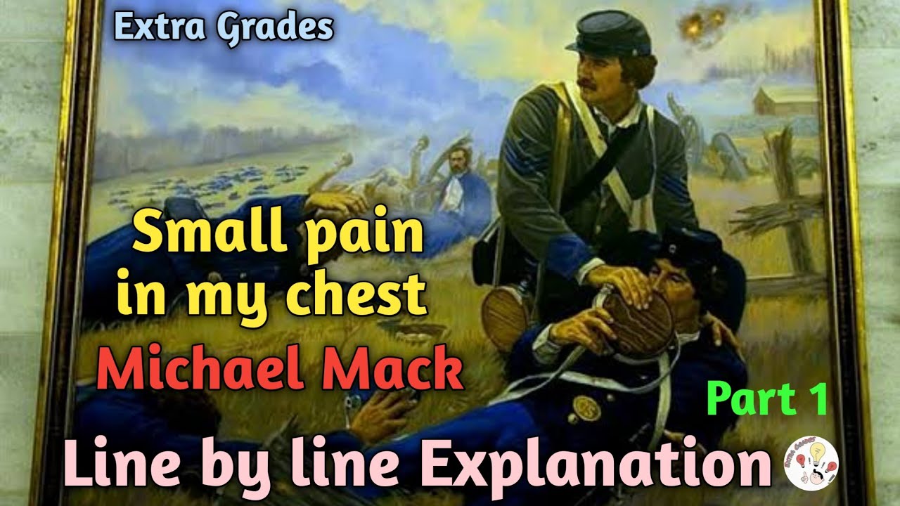 A Small Pain In My Chest Michael Mack Part 1 Line by line