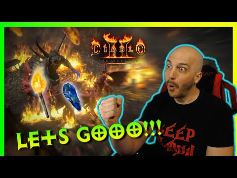 I get LUCK AGAIN!!!, Single Player Anni and Torch Farming - Diablo 2 Resurrected