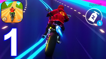 Bike Race 3D: Bike Racing - Gameplay Walkthrough Part 1 Tutorial Level 1-9 (iOS, Android Gameplay)