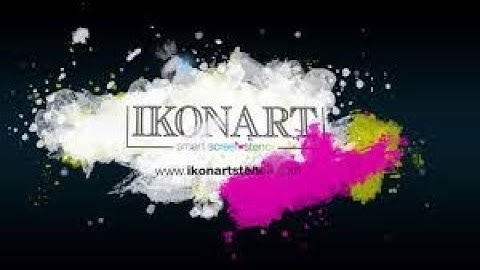 IKONART STENCIL KIT UNBOXING AND SETUP