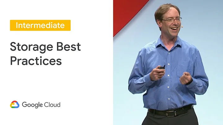 Best Practices for Storage Classes, Reliability, Performance, and Scalability (Cloud Next '19)