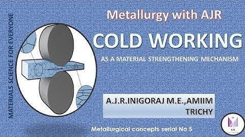 Cold working