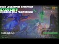 Solo Legendary The Final Shape Campaign - Mission #3 "Exegesis" [The Final Shape] [Destiny 2]