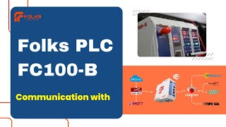 FolksPLC FC100-B : Communication with Node-Red and Modbus RTU Slave Device