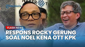 Rocky Gerung Respons Soal Wamennaker Immanuel  Kena OTT KPK: Beban Jokowi dan Prabowo