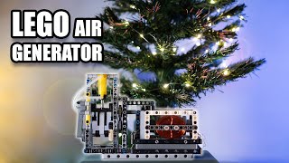 Using a Lego Air Engine to Power My Christmas Tree!