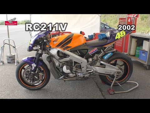Honda Collection Hall 走行確認テスト「RC211V 2002年」 2016/5/31