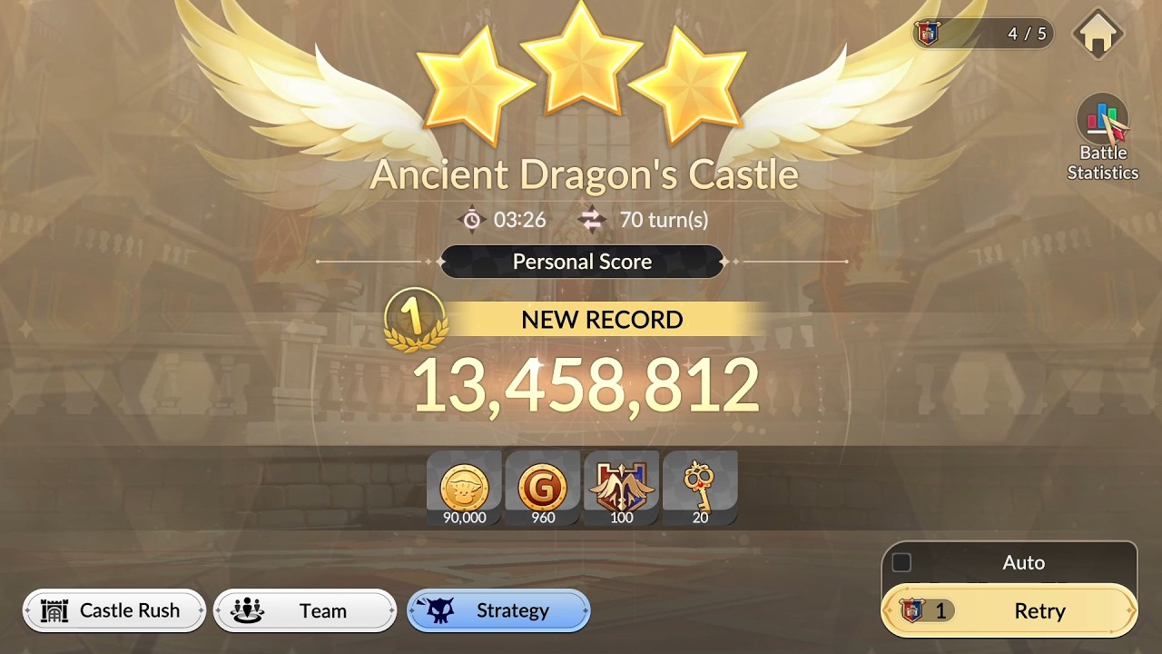 Ancient Dragon's Castle Jave (Castle Rush) 13,5M - Seven Knights Re:BIRTH