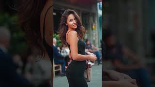 Идеальные черты лица у девушки