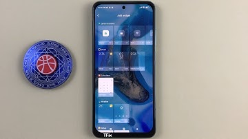 Add Widget on Xiaomi Redmi Note 10 Android 11
