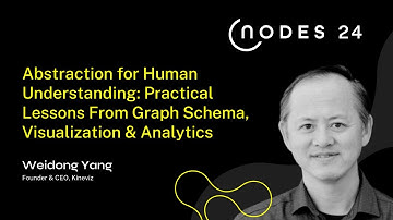 NODES 2024 - Abstraction for Human Understanding