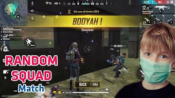 Garena Free Fire Random Asian Region Squad Match BOOYAH  Tencent Gaming Buddy