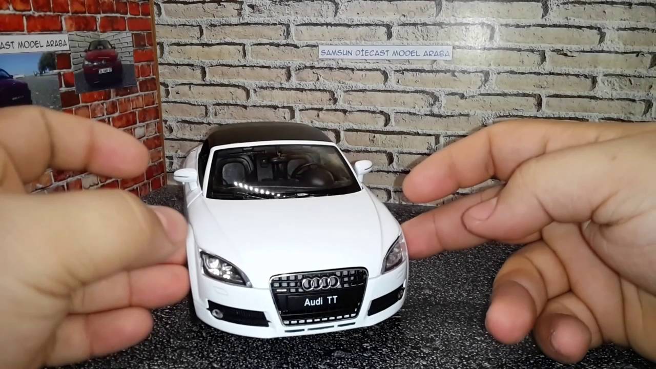 1/18 Welly Audi TT Roadster İncelemesi - YouTube