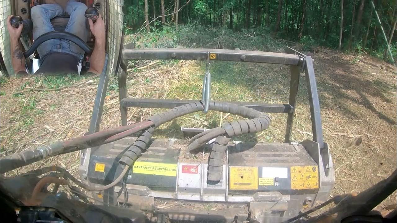 How To Mulch Brush Piles YouTube