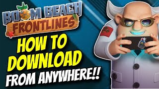 How To Download Boom Beach Frontlines RIGHT NOW! - From Any Country - For Android screenshot 1