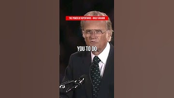 3 things you must do - Billy Graham. #billygraham #sermons #jesus #salvation #ideas