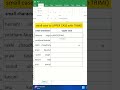 Upper with Trim Function in Excel