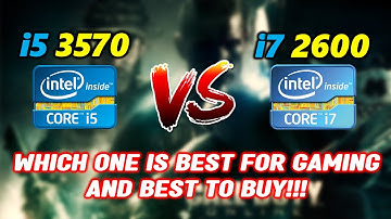 Core i5 3570 Vs i7 2600 Processor Comparison l Who Is The Best In Gaming? l Mohsin Zafar TV