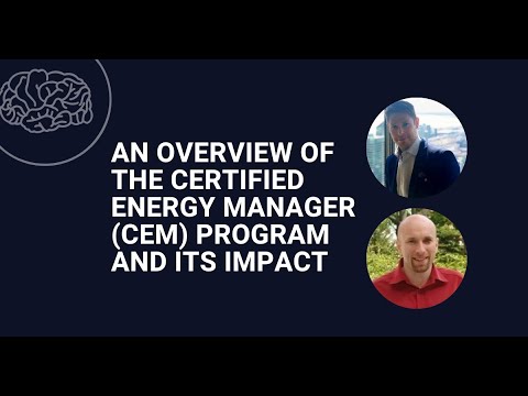 An overview of the Certified Energy Manager (CEM) program and its impact