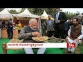 Pm modi visits hunar haat in delhi