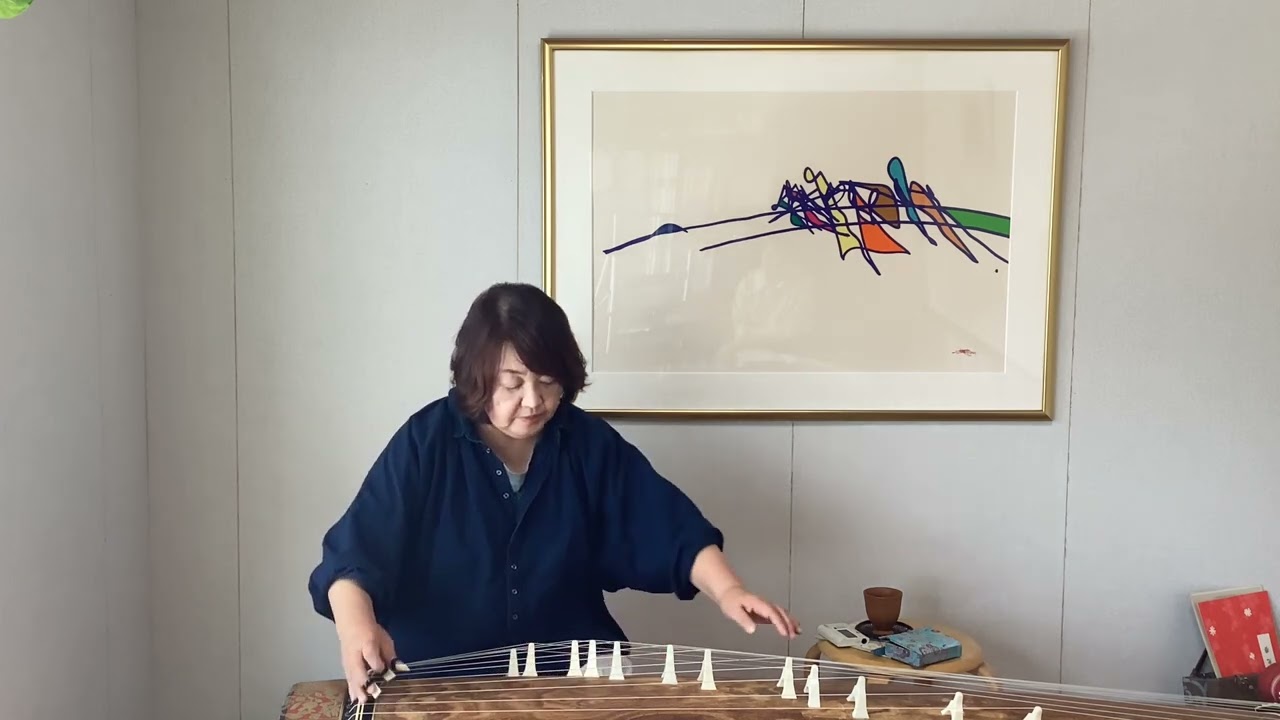 箏独奏「風のトーンは南南西」Japanese KOTO solo 「Kaze no tone wa