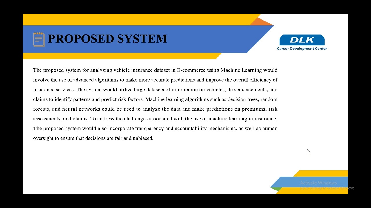 9 A Survey Analysis Of Insurance Dataset In E commerce Using Machine Learning