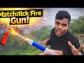🔥 Match Stick Rocket Gun 😲 | Powerful Fire Gun 🚀 | DIY Mini Rocket 💥 | Amazing Experiment 😍