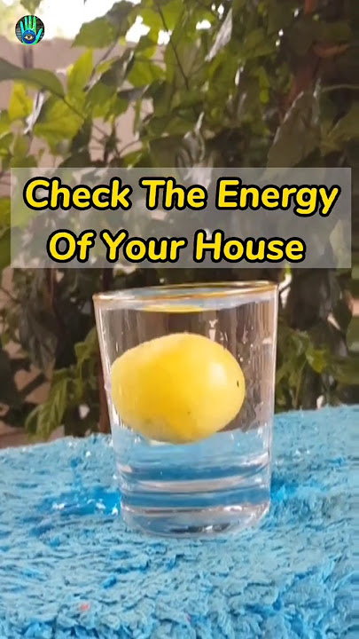 Check the energy of your house #lemon #ritual #positivevibes #positivity
