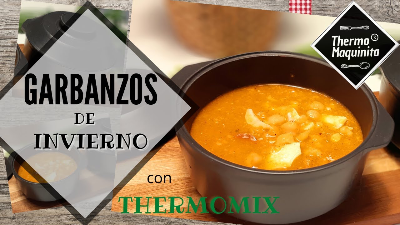 POTAJE de GARBANZOS con Patatas y Chorizo en THERMOMIX