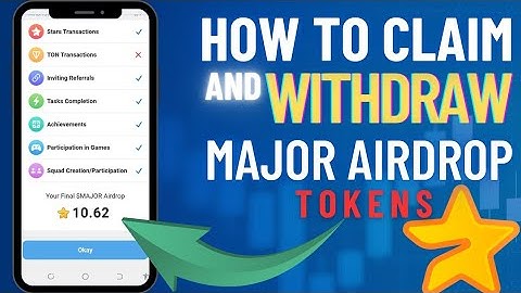 How to Claim and withdraw Major Airdrop Tokens To Bybit, Bitget 💰 | Crypto Airdrop Updates