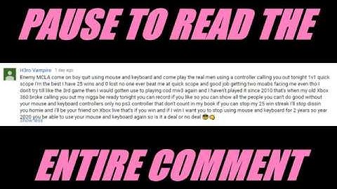 I just noticed... (Destroying a YouTube trash talker)