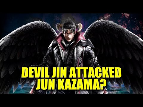 Devil Jin Attacked Jun Kazama??? Tekken 8 Explained