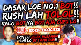 DITANTANG BY 1 SAMA ANAK SD TOXIC! DIHINA MISKIN! TOL0L! MAIN KAYAK BOT! AUTO VIRAL! | PUBG MOBILE