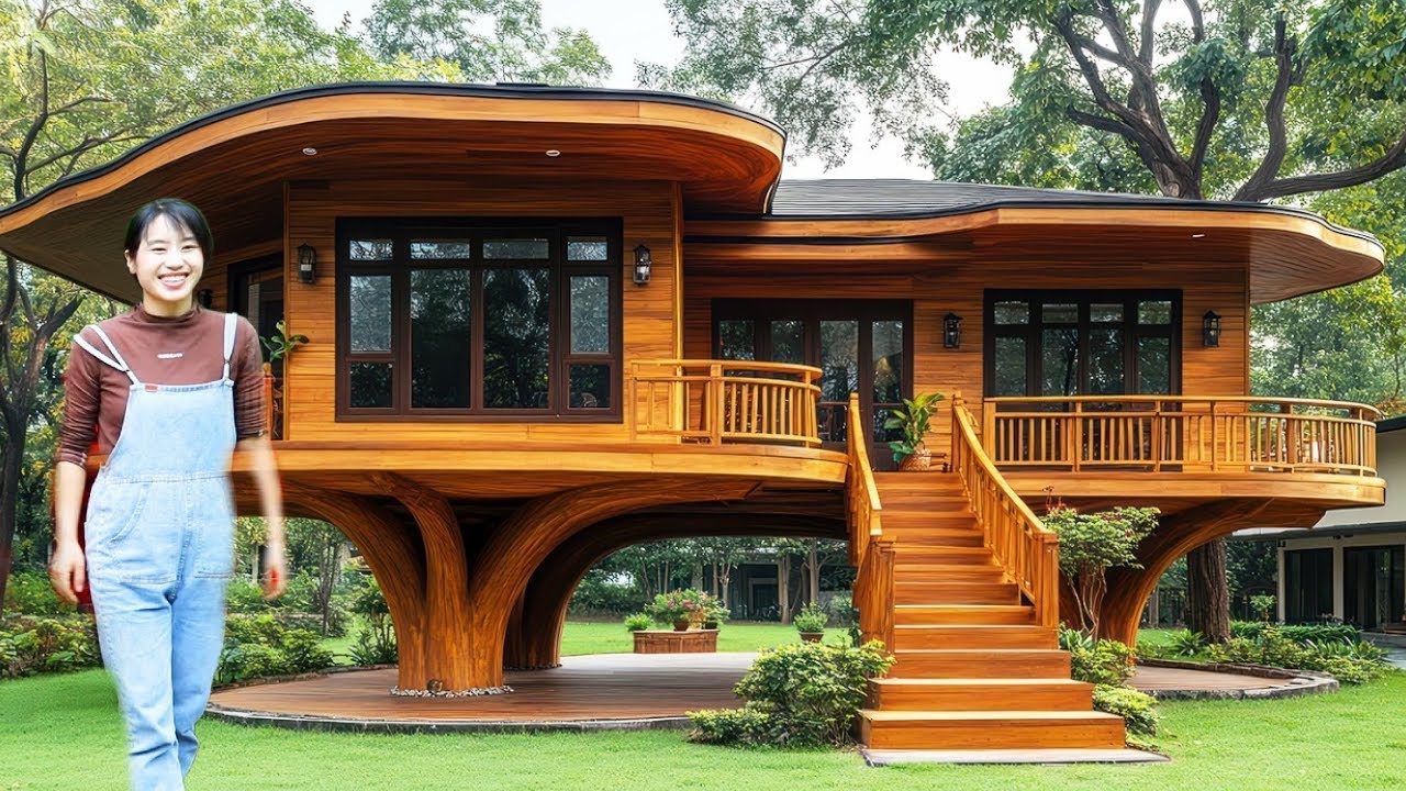 💡天才女孩花了一年时间翻修老屋，改善老屋过时的装修，翻修后大变样！Genius girl renovates old house！