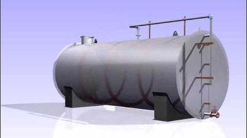 Oil Tank By Autodesk Inventor