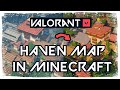 Valorant Haven Map in MINECRAFT | WORLD DOWNLOAD LINK IN THE DESCRIPTION