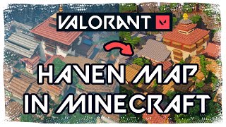 Valorant Minecraft Maps with Downloadable Map