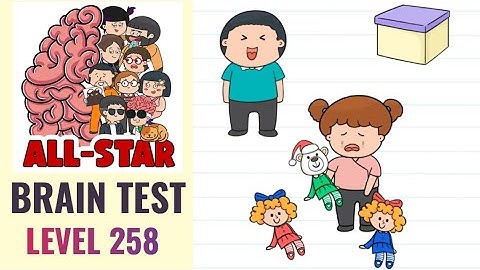 Brain Test All Star Level 258 | Fix her dolls | Walkthrough