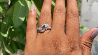 3 Stone Chocolate Oval Cut Lab Diamond Ring   @ourosjewels