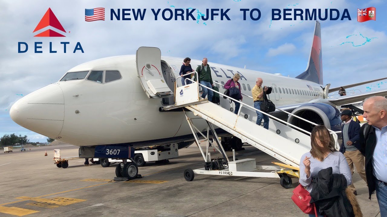 NEW YORK JFK TO BERMUDA DELTA ECONOMY BOEING B737 TRIP REPORT