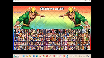 Iron Fist from Marvel Vs Capcom In CVS Style Adapted for Capcom Vs SNK Evolution Kore