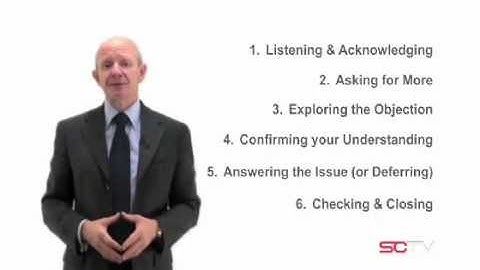 Advanced Objection Handling - Part 1