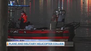 Search and rescue underway after plane, helicopter collide