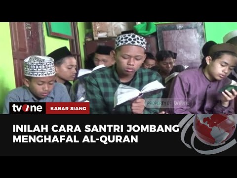 500 Santri di Jombang Ikut Muraqabah untuk Menghafal Al-Qur'an | Kabar Siang tvOne