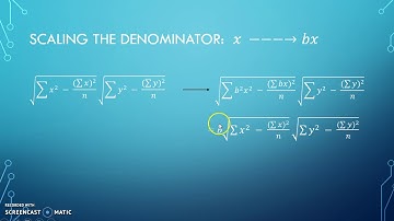 Effect of data transformation on Correlation Coefficient