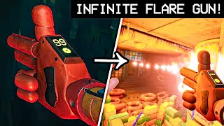 Poppy Playtime Chapter 3 Showcase What If The Flare Had Infinite Ammo? Flare Minigun