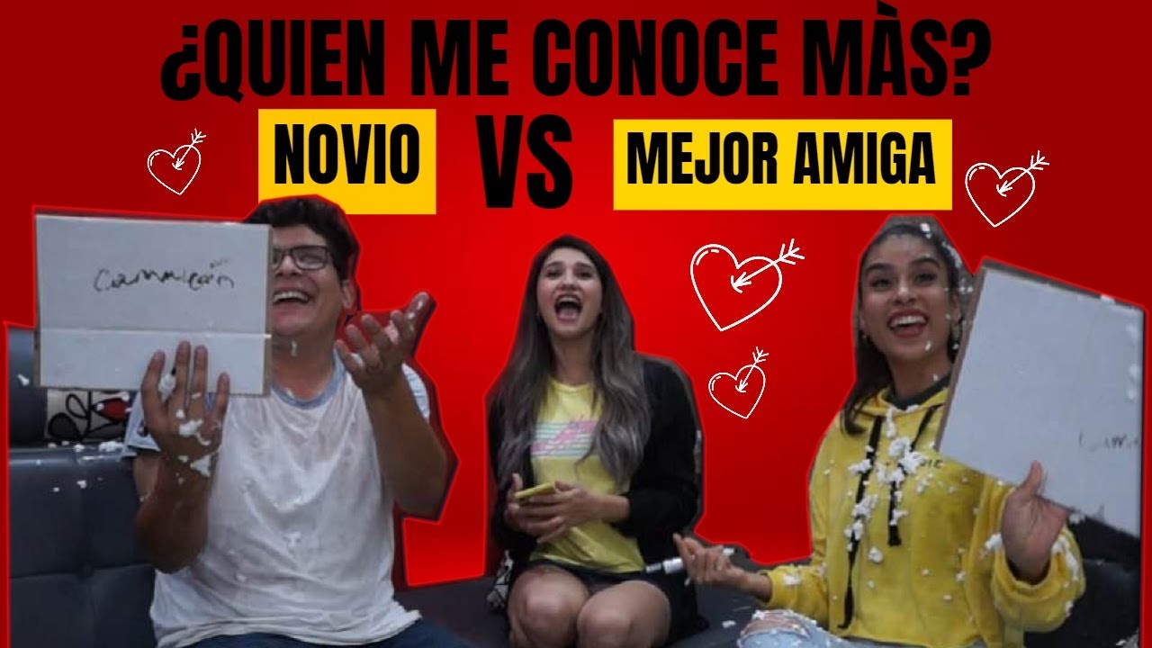 ¿QUIEN ME CONOCE MAS? Novio VS Mejor amiga - Fernanda Lizca