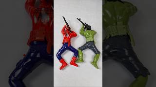 Spiderman &amp; Hulk Toys Unboxing &amp; Testing with asmr #avengers #remotecontrol #toys