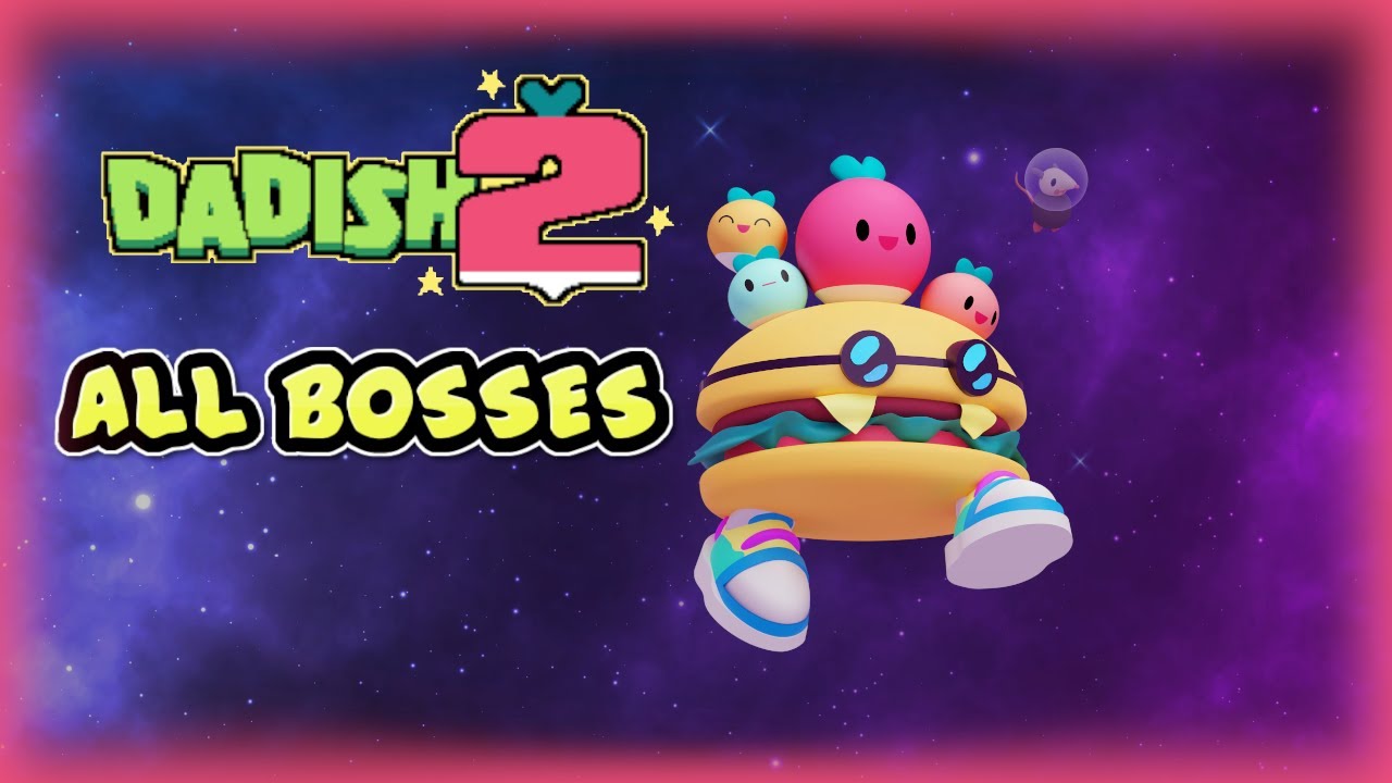 [Dadish 2] - All Bosses + Ending