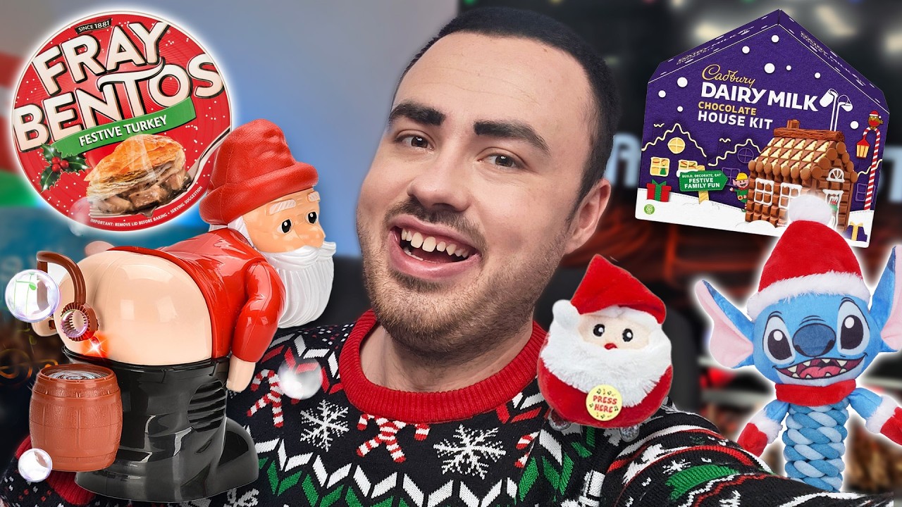 Праздничная коробка-сюрприз от Санты — бенто-боксы Cadbury, Stitch & Fray!